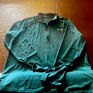 Under Armour Men’s 1/4 Zip Windbreaker worn once excellent condition
